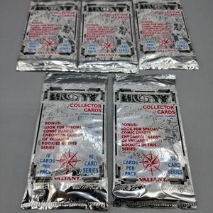 Unity Collector Cards Comic Images 1992 Valiant Factory Sealed